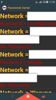 Daftar WiFi