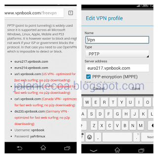 Menggunakan VPN di Android