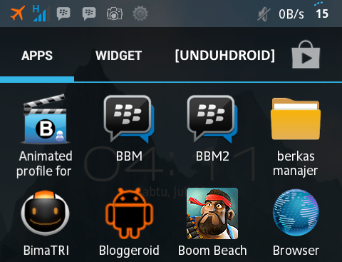 Cara Install 2 BBM Di Android