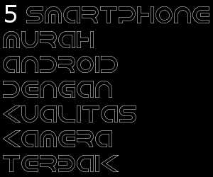 5 Smartphone Murah Dengan Kamera Depan Terbagus