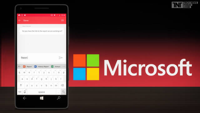 Aplikasi HUB Keyboard dari Microsot untuk Android