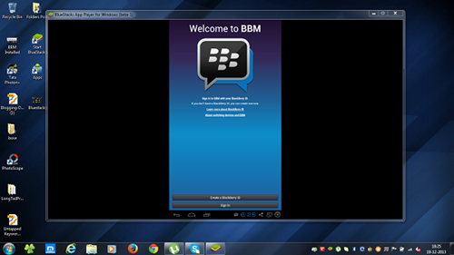 Cara Menggunakan BBM Di PC Atau Komputer